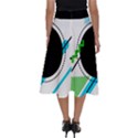 Geometric Shapes Background Perfect Length Midi Skirt View2