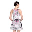 Big Set With Cute Cartoon Animals Bear Panda Bunny Penguin Cat Fox Reversible Skater Dress View2