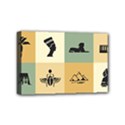 Egyptian Flat Style Icons Mini Canvas 6  x 4  (Stretched) View1