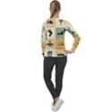 Egyptian Flat Style Icons Women s Long Sleeve Raglan T-Shirt View2