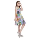 Egypt Icons Set Flat Style Kids  Skater Dress View3