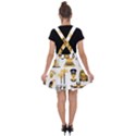 Egypt Symbols Decorative Icons Set Velvet Suspender Skater Skirt View2