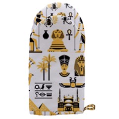 Egypt Symbols Decorative Icons Set Microwave Oven Glove by Bedest