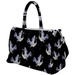 Crane Pattern Duffel Travel Bag by Bedest