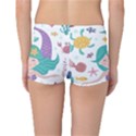 Set Cute Mermaid Seaweeds Marine In Habitants Reversible Boyleg Bikini Bottoms View4