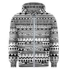 Boho Style Pattern Men s Zipper Hoodie by Bedest