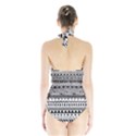 Boho Style Pattern Halter Swimsuit View2