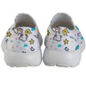 Unicorns Rainbows Seamless Pattern Kids Lightweight Slip Ons View4