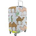 Camels Cactus Desert Pattern Luggage Cover (Large) View2