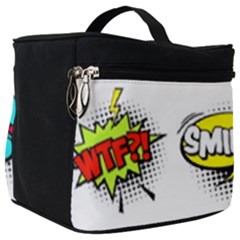 Set Colorful Comic Speech Bubbles Make Up Travel Bag (big) by Hannah976