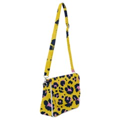 Leopard Print Seamless Pattern Shoulder Bag With Back Zipper by Hannah976