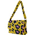 Leopard Print Seamless Pattern Full Print Messenger Bag (L) View1