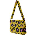 Leopard Print Seamless Pattern Full Print Messenger Bag (L) View2