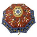 Ancient Egyptian Religion Seamless Pattern Folding Umbrellas View1