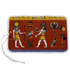 Ancient Egyptian Religion Seamless Pattern Pen Storage Case (l) by Hannah976