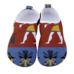 Ancient Egyptian Religion Seamless Pattern Women s Sock-style Water Shoes