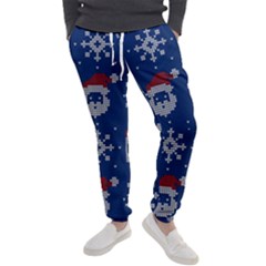 Santa Clauses Wallpaper Men s Jogger Sweatpants by artworkshop