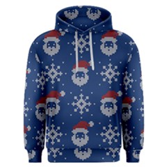 Santa Clauses Wallpaper Men s Overhead Hoodie by artworkshop