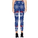 Santa Clauses Wallpaper Pocket Leggings  View1