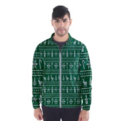 Wallpaper Ugly Sweater Backgrounds Christmas Men s Windbreaker