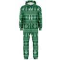 Wallpaper Ugly Sweater Backgrounds Christmas Hooded Jumpsuit (Men) View1