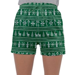 Wallpaper Ugly Sweater Backgrounds Christmas Sleepwear Shorts by artworkshop