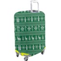 Wallpaper Ugly Sweater Backgrounds Christmas Luggage Cover (Large) View2