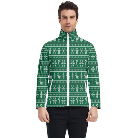 Wallpaper Ugly Sweater Backgrounds Christmas Men s Bomber Jacket by artworkshop