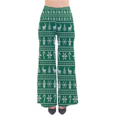 Wallpaper Ugly Sweater Backgrounds Christmas So Vintage Palazzo Pants by artworkshop