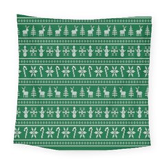 Wallpaper Ugly Sweater Backgrounds Christmas Square Tapestry (large) by artworkshop