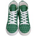 Wallpaper Ugly Sweater Backgrounds Christmas Women s Hi-Top Skate Sneakers View1