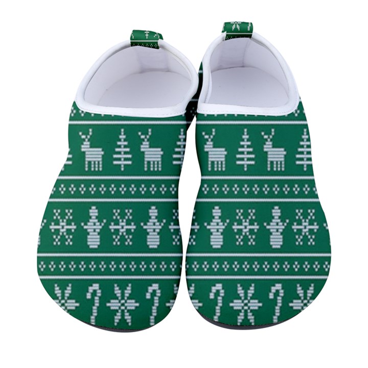 Wallpaper Ugly Sweater Backgrounds Christmas Kids  Sock-Style Water Shoes