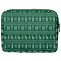 Wallpaper Ugly Sweater Backgrounds Christmas Make Up Pouch (Large) View2