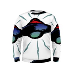 Alien Unidentified Flying Object Ufo Kids  Sweatshirt by Sarkoni