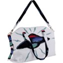 Alien Unidentified Flying Object Ufo Canvas Crossbody Bag View1