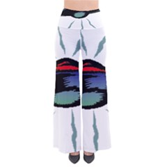 Alien Unidentified Flying Object Ufo So Vintage Palazzo Pants by Sarkoni