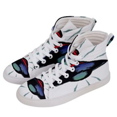 Alien Unidentified Flying Object Ufo Women s Hi-top Skate Sneakers by Sarkoni