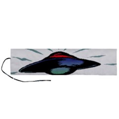 Alien Unidentified Flying Object Ufo Roll Up Canvas Pencil Holder (l) by Sarkoni