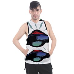 Alien Unidentified Flying Object Ufo Men s Sleeveless Hoodie by Sarkoni