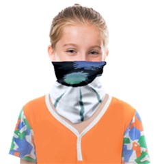 Alien Unidentified Flying Object Ufo Face Covering Bandana (kids) by Sarkoni