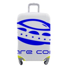 Unidentified Flying Object Ufo Alien We Are Coming Luggage Cover (small) by Sarkoni