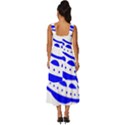 Unidentified Flying Object Ufo Alien We Are Coming Square Neckline Tiered Midi Dress View4