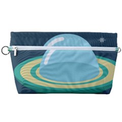 Illustration Ufo Alien  Unidentified Flying Object Handbag Organizer by Sarkoni