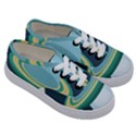 Illustration Ufo Alien  Unidentified Flying Object Kids  Classic Low Top Sneakers View3