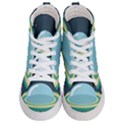 Illustration Ufo Alien  Unidentified Flying Object Men s Hi-Top Skate Sneakers View1