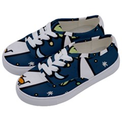 Ufo Alien Unidentified Flying Object Kids  Classic Low Top Sneakers by Sarkoni