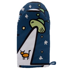 Ufo Alien Unidentified Flying Object Microwave Oven Glove by Sarkoni