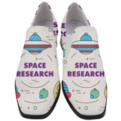 Unidentified Flying Object Ufo Space Outer Women Slip On Heel Loafers by Sarkoni