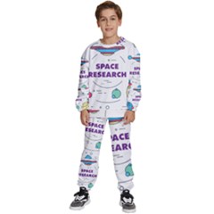 Unidentified Flying Object Ufo Space Outer Kids  Sweatshirt Set by Sarkoni