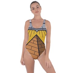 Unidentified Flying Object Ufo Under The Pyramid Bring Sexy Back Swimsuit by Sarkoni